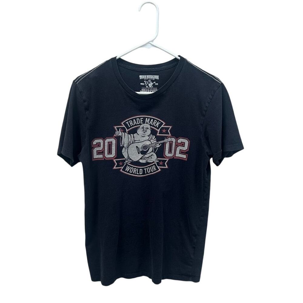 True Religion World Tour 2002 black graphic t-shirt size XS